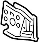 View 5838402100 Rear Body Reinforcement (Rear, Lower) Full-Sized Product Image