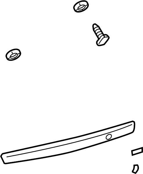 View 7680102350B1 Deck Lid Finish Panel Full-Sized Product Image