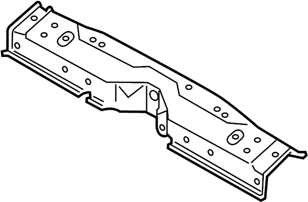 View 5320502210 Radiator Support Tie Bar (Upper) Full-Sized Product Image