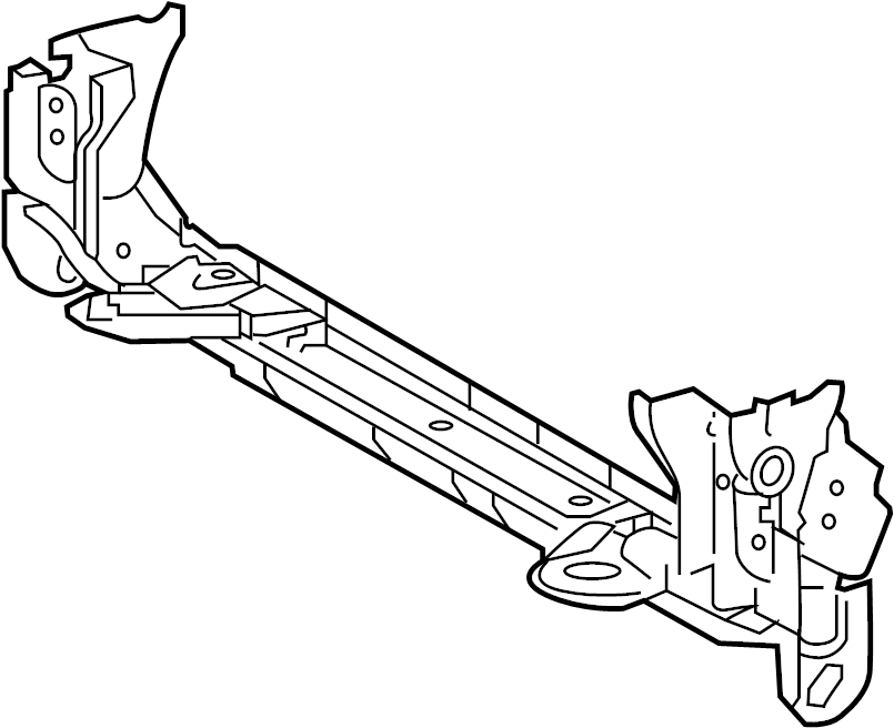 View 5710402370 Radiator Support Tie Bar (Front, Lower) Full-Sized Product Image