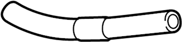 View 162670T210 Engine Coolant Hose Full-Sized Product Image