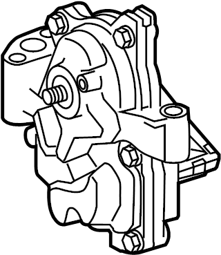 View 151000T090 Engine Oil Pump Full-Sized Product Image