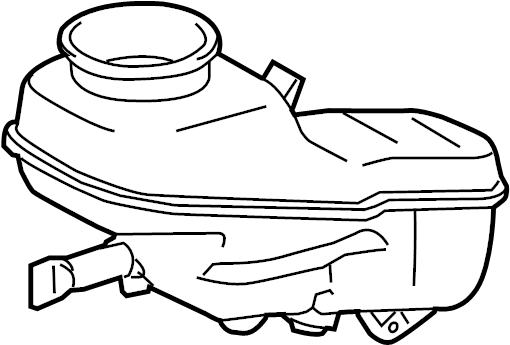 View 4722002340 Brake Master Cylinder Reservoir Full-Sized Product Image