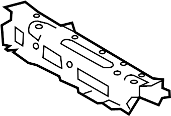 View 5705202021 Floor Pan Crossmember (Front, Upper) Full-Sized Product Image