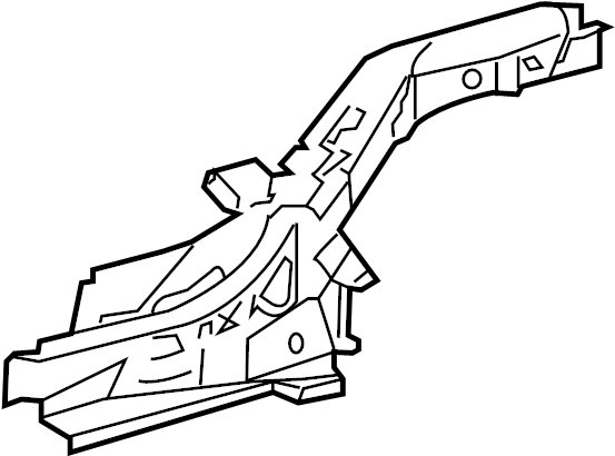 View 5761202906 Frame Side Member (Rear) Full-Sized Product Image