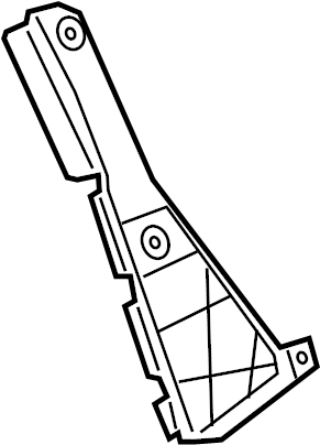 View 5259102271 Bumper Guide (Rear, Upper, Lower) Full-Sized Product Image