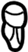 View 9046709101 Clip. Cover. Bumper. Retainer. (Upper, Lower) Full-Sized Product Image
