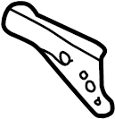 View 5516842010 Fender Bracket (Front, Rear, Lower) Full-Sized Product Image