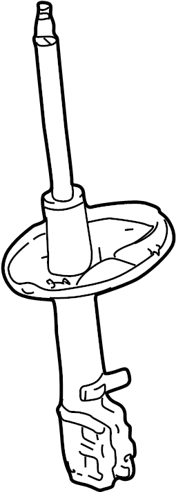 View 4851049705 Suspension Strut (Right, Front) Full-Sized Product Image
