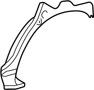 View 6160642900 Wheel Housing Side Panel Full-Sized Product Image