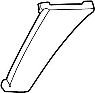 View 521120C900 Bumper Extension (Front) Full-Sized Product Image