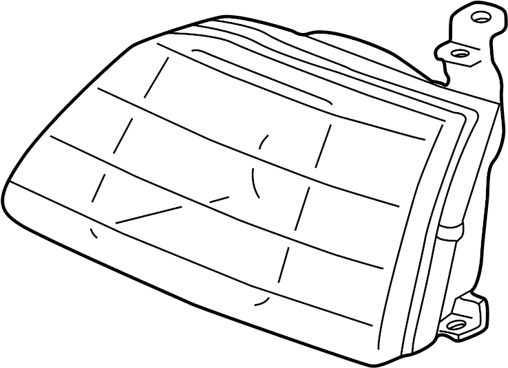 View 811500C020 Headlight. (Left) Full-Sized Product Image