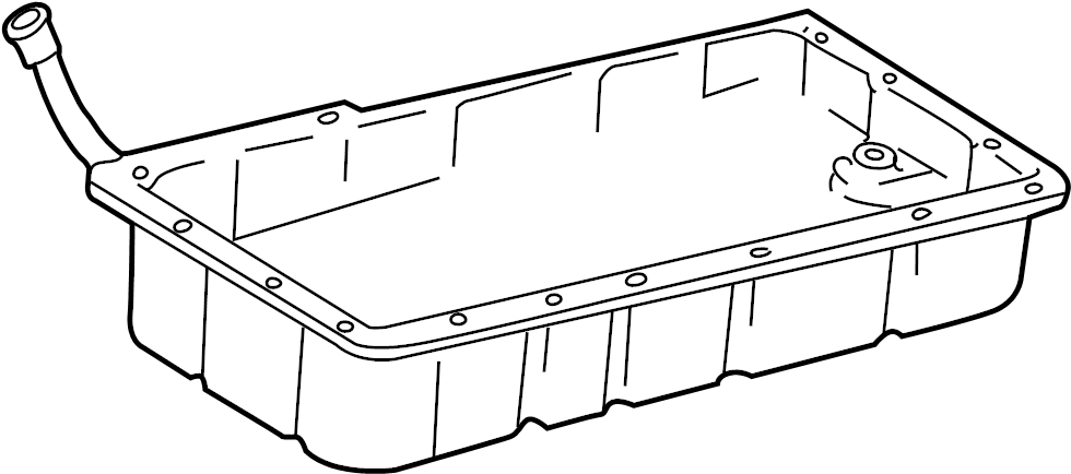 View 3510634040 Transmission Oil Pan Full-Sized Product Image