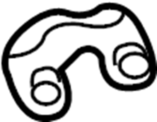 View 1849538020 Catalytic Converter Bracket Full-Sized Product Image