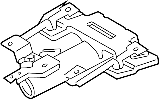 View 458700C080 Steering Column Tube Full-Sized Product Image
