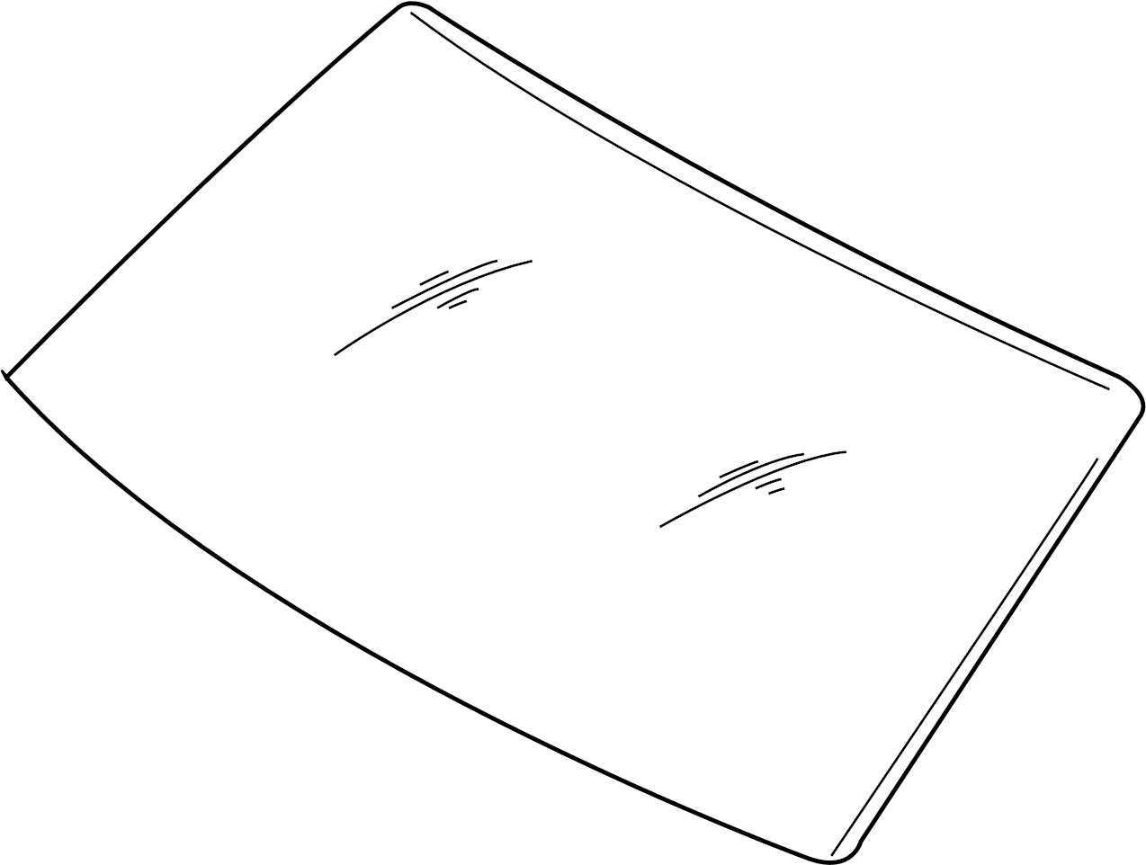 View 561010C040 Windshield Full-Sized Product Image