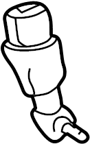 View 733060C010E2 Seat Belt Receptacle Full-Sized Product Image