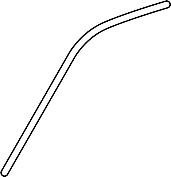 View 757530C020 Door Reveal Molding (Front, Upper) Full-Sized Product Image