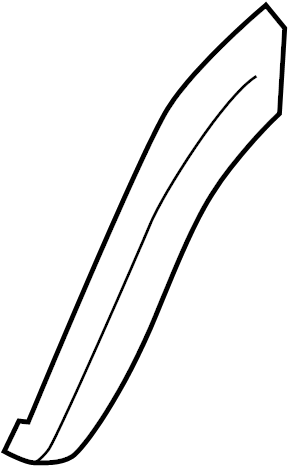 View 757460C901 Fender Flare (Rear) Full-Sized Product Image