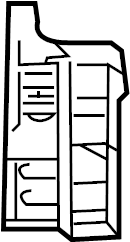 View 532930C020 Radiator Support Air Deflector Full-Sized Product Image