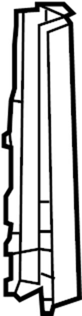 View 532820C020 Radiator Support Panel Reinforcement (Front, Upper, Lower) Full-Sized Product Image
