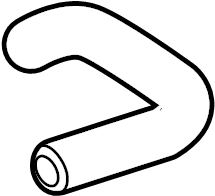 View 165710F040 Radiator Coolant Hose (Upper, Lower) Full-Sized Product Image