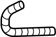 View 886690C030 Hose, Air.  Full-Sized Product Image