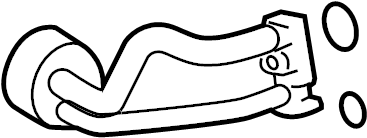 View 887100C110 A/C Pipe Full-Sized Product Image