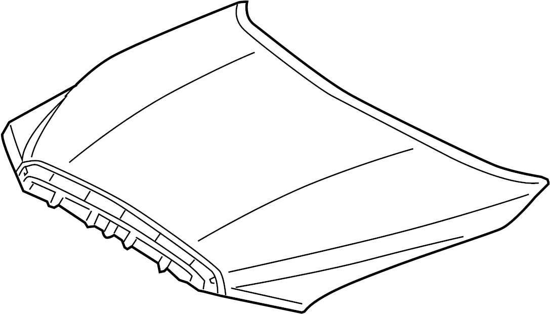 View 533010C030 Hood Panel Full-Sized Product Image