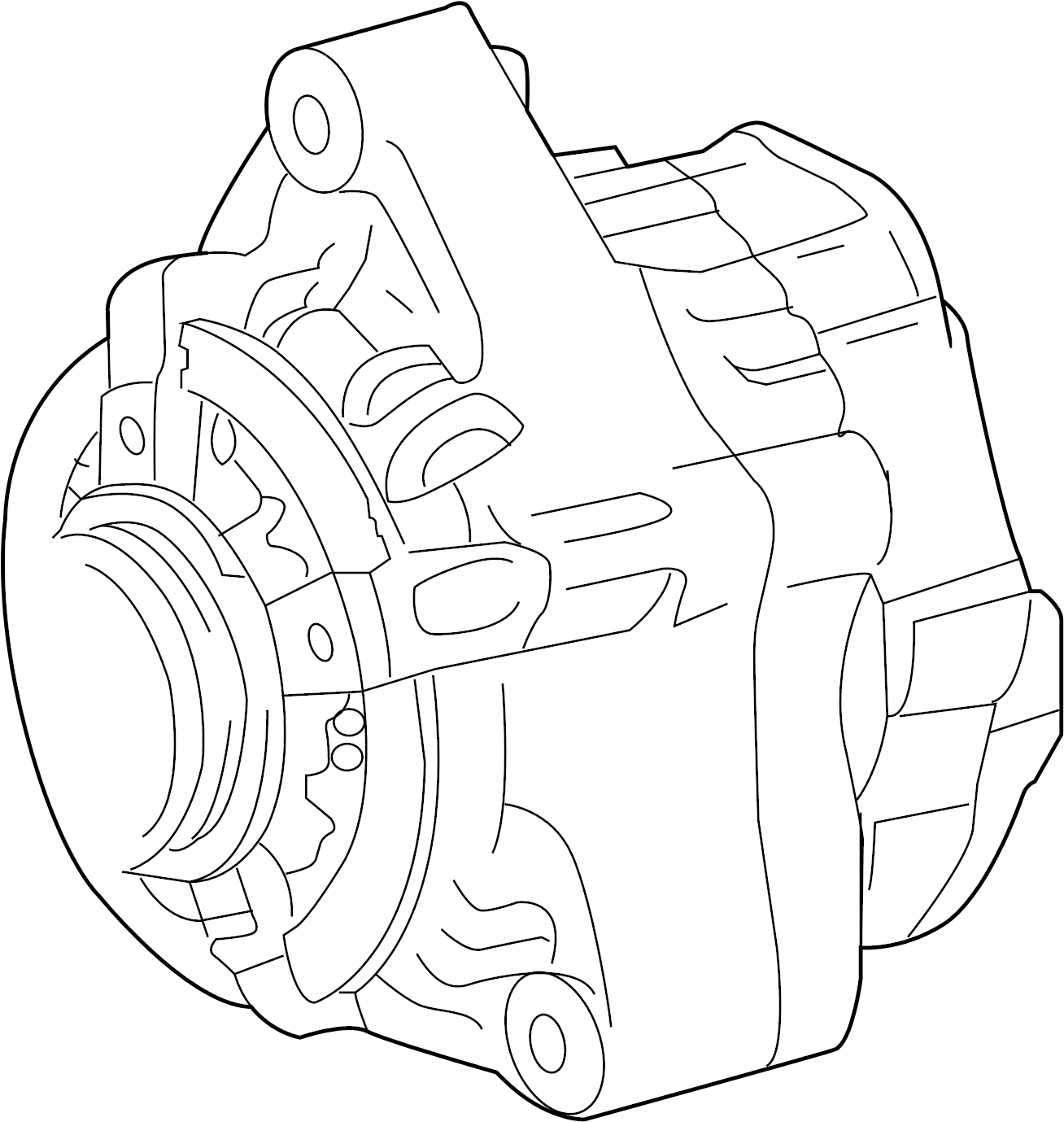 View 270600S010 Alternator Full-Sized Product Image
