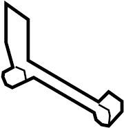 View 4890634030 Height sensor link Assembly. LINK SUB - Assembly, HEIGH.  Full-Sized Product Image