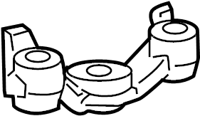 View 486260C011 Attachment, Ball. Ball joint. Control arm Bracket. (Lower) Full-Sized Product Image