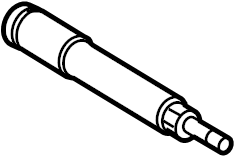 View 4133734020 Output shaft. SHAFT, DIFFERENTIAL SIDE GEA. SHAFT, SIDE GEAR.  Full-Sized Product Image