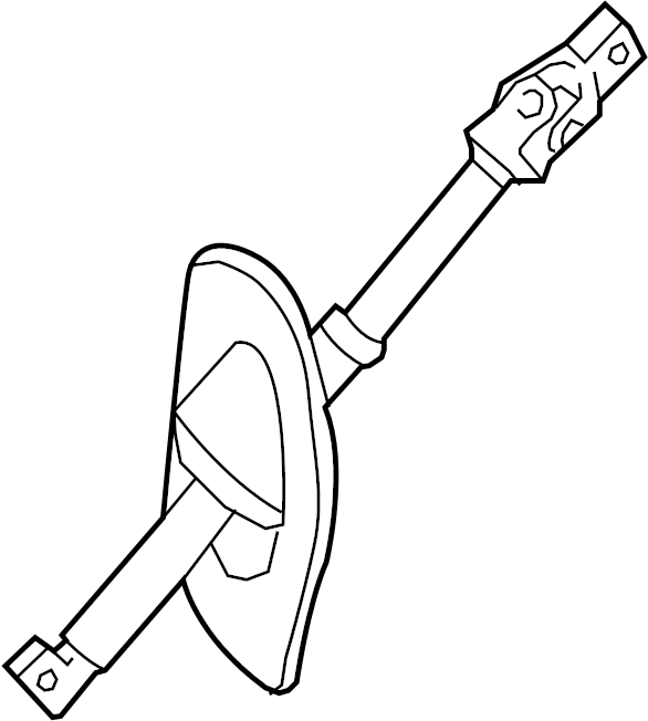 View 452200C010 Steering Shaft (Upper, Lower) Full-Sized Product Image