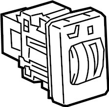 View 847510C050 Switch, Seat Heater.  Full-Sized Product Image