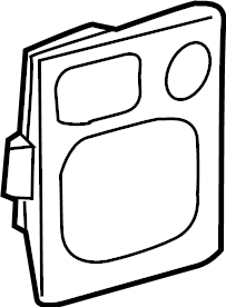 View 848700C040 Switch Assembly, Outer M. Switch, Mirror.  Full-Sized Product Image
