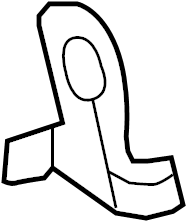 View 862110C030 Radio Bracket Full-Sized Product Image