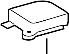View 891700C410 Air Bag Control Module Full-Sized Product Image