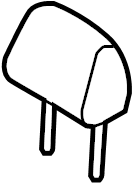 View 719100C250B1 Headrest Assembly, SE. (Front) Full-Sized Product Image