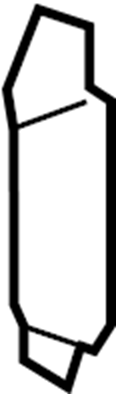 View 611730C020 Body A-Pillar Reinforcement (Front, Upper, Lower) Full-Sized Product Image