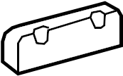 View 679240C010 Door Shell Insulator (Front) Full-Sized Product Image