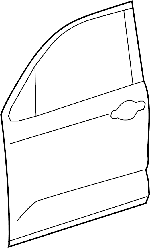 View 671110C050 Door Outer Panel (Front) Full-Sized Product Image
