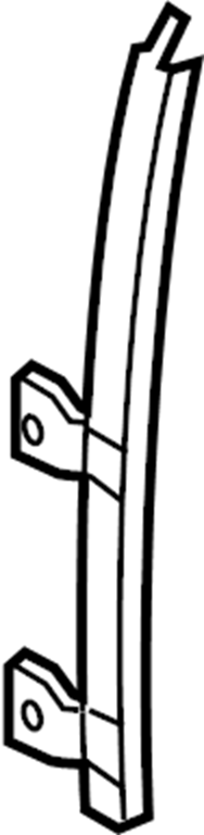 View 674050C010 Window Regulator Guide (Front, Rear) Full-Sized Product Image