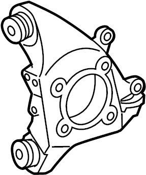 View 423050C010 Carrier SUB - Assembly. Carrier, Axle. Knuckle. (Rear) Full-Sized Product Image