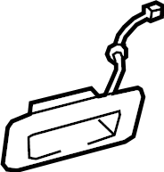 View 768020C010E0 Liftgate Latch Handle Full-Sized Product Image