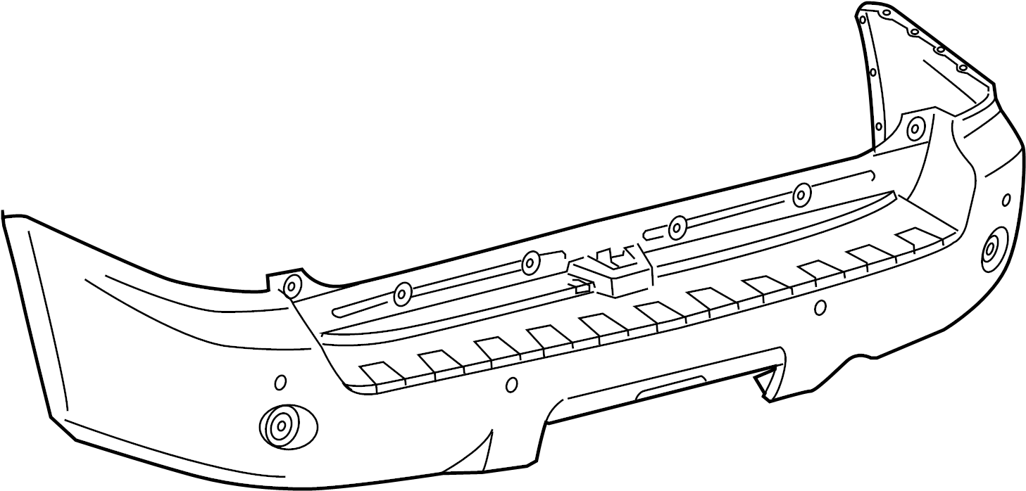 View 521590C910 Cover, Bumper L/. (Rear) Full-Sized Product Image
