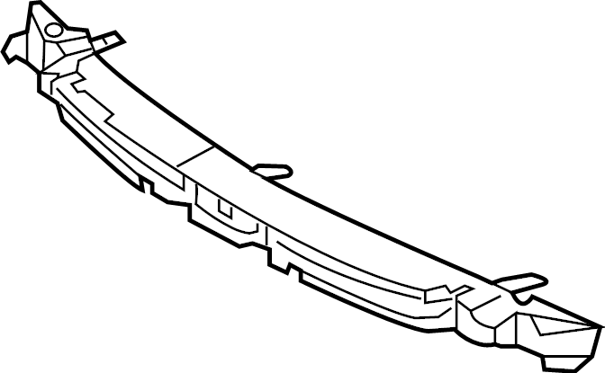 View 5261802290 Absorber, Bumper. (Front, Lower) Full-Sized Product Image