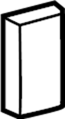View 165630T020 Inner seal. SEAL, RADIATOR TO SU.  Full-Sized Product Image