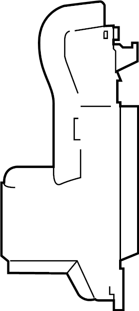 View 1659337300 Guide, Radiator Air. Side baffle.  Full-Sized Product Image