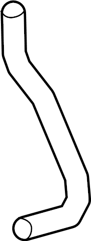 View 165730T150 Radiator Coolant Hose (Lower) Full-Sized Product Image